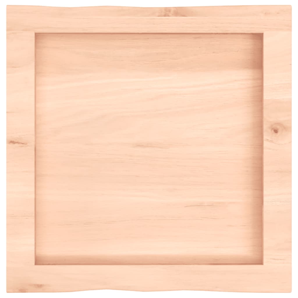 Stalviršis, 40x40x(2-4) cm, medienos masyvas, su gyvu kraštu