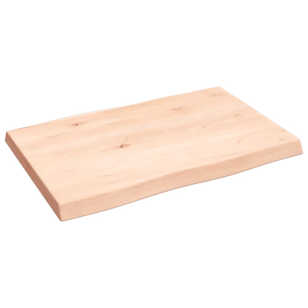 Stalviršis, 60x40x(2-4) cm, medienos masyvas, su gyvu kraštu