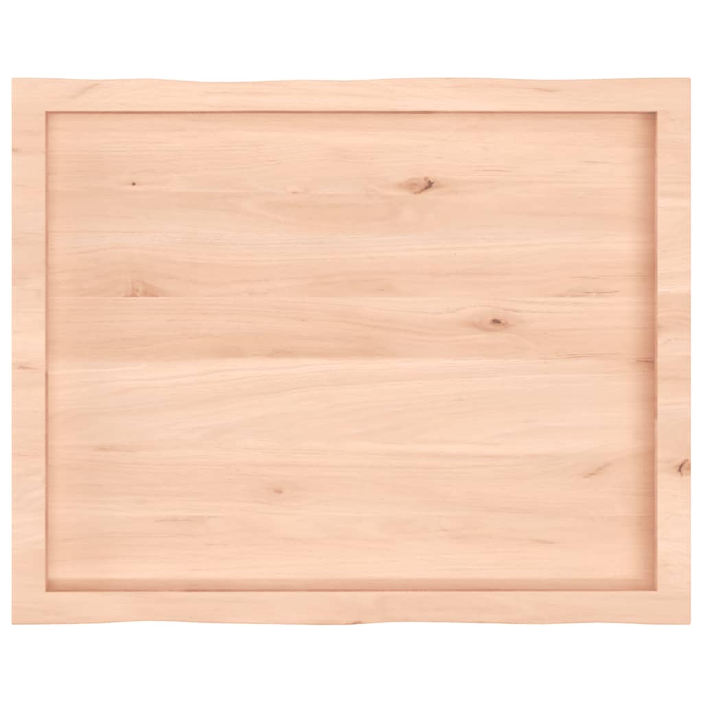 Stalviršis, 80x60x(2-4) cm, medienos masyvas, su gyvu kraštu