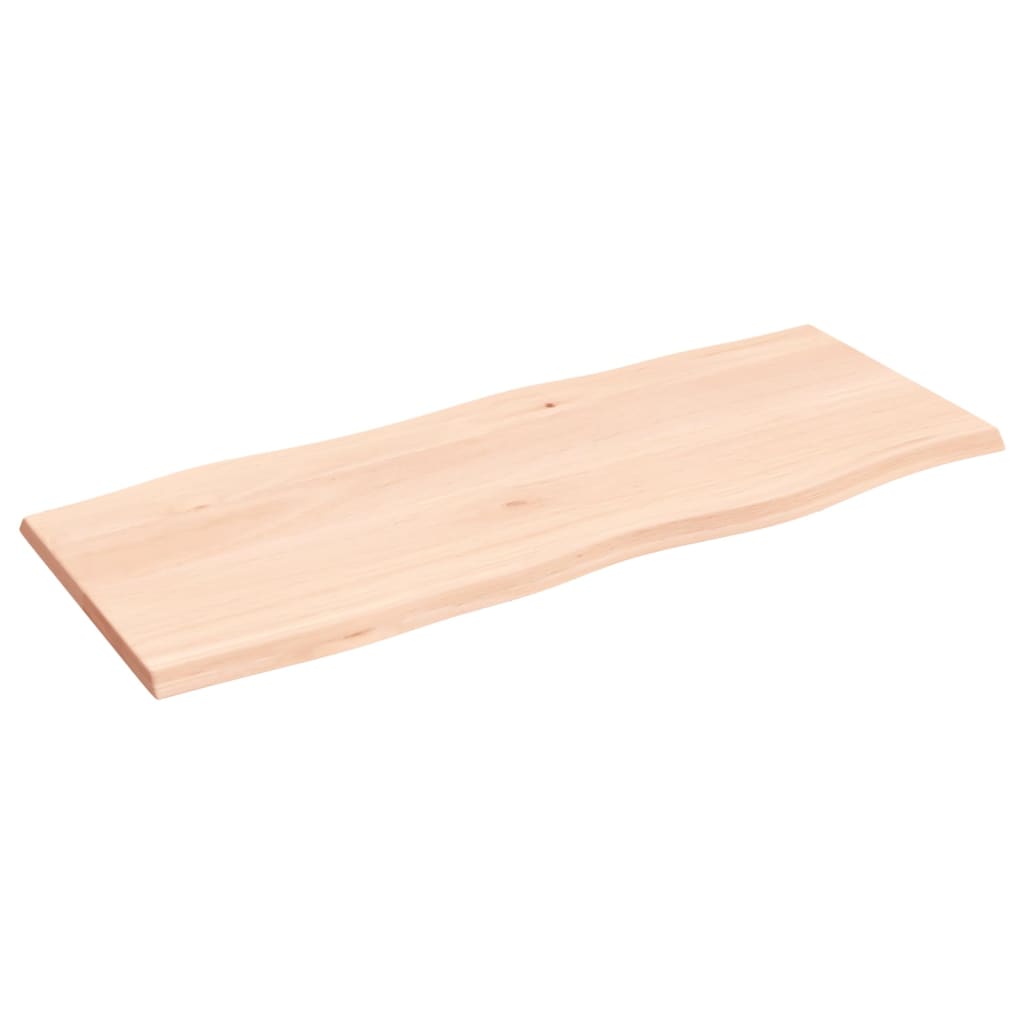 Stalviršis, 100x40x2cm, ąžuolo medienos masyvas, su gyvu kraštu