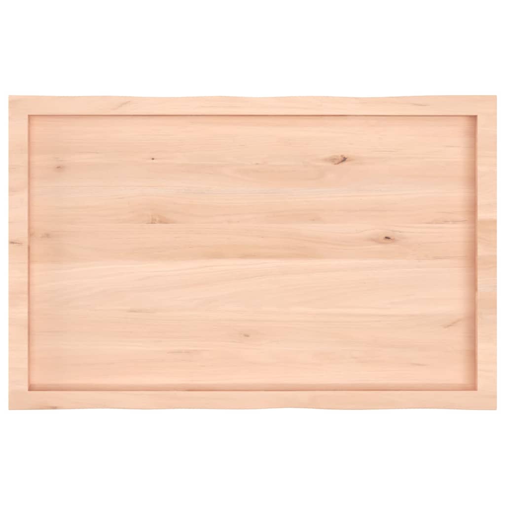Stalviršis, 100x60x(2-4) cm, medienos masyvas, su gyvu kraštu