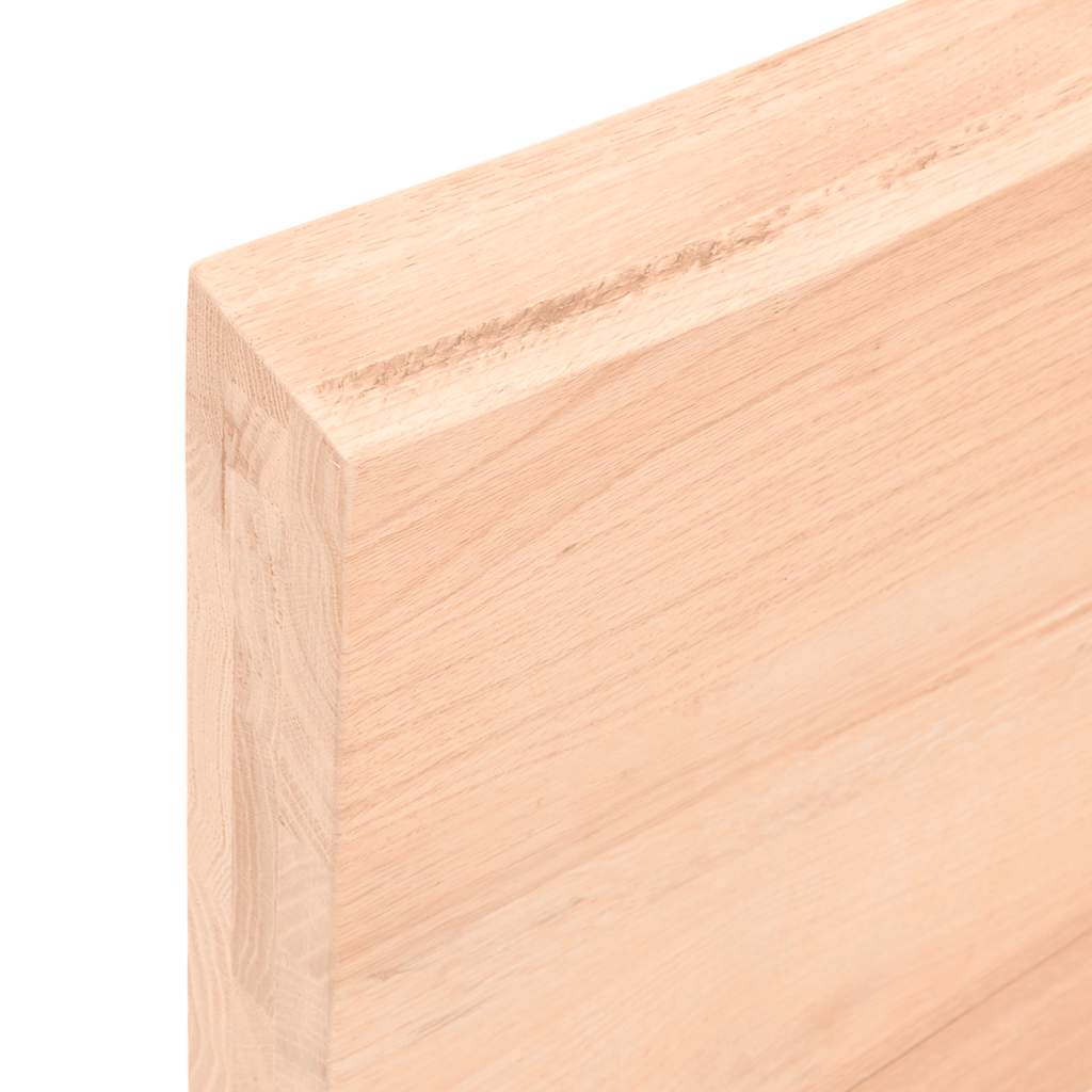 Stalviršis, 140x60x(2-6) cm, medienos masyvas, su gyvu kraštu