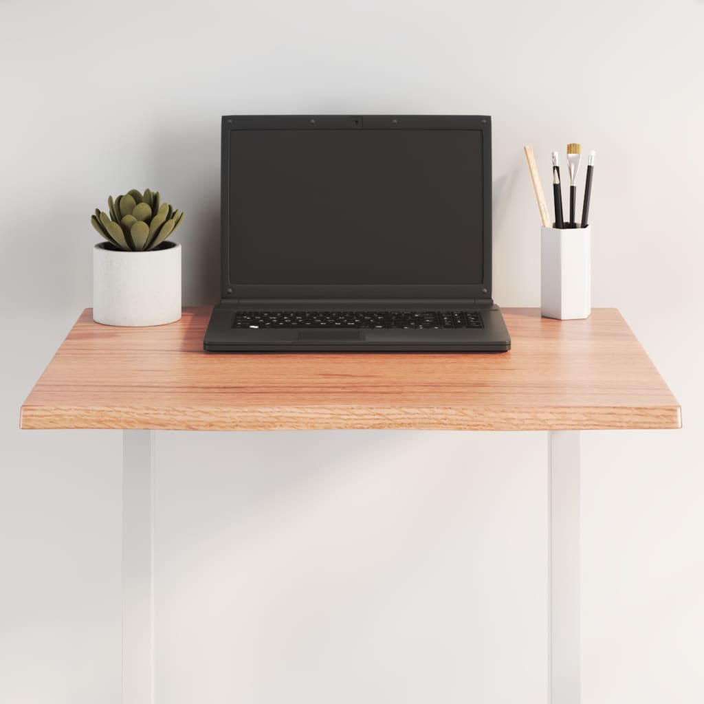 Tabletop, light brown, 60x40x2cm, solid oak wood
