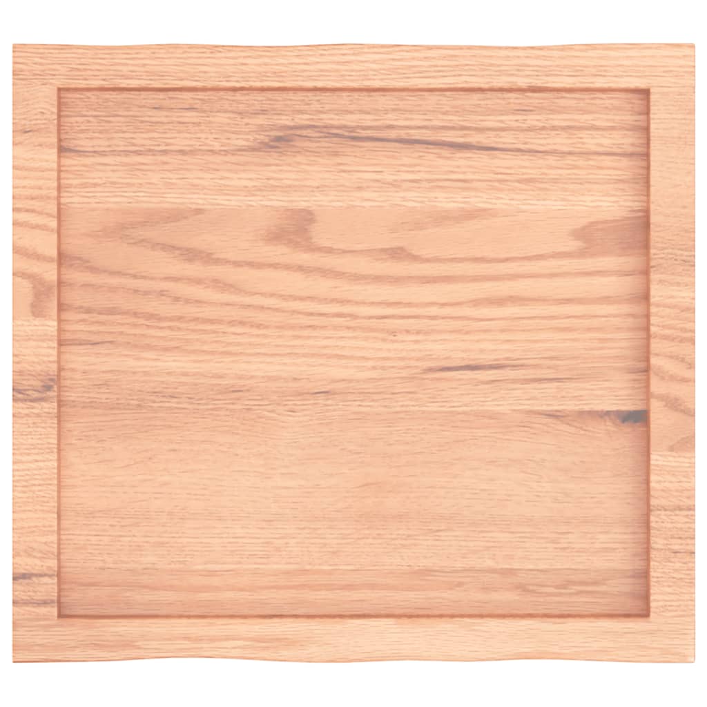 Stalviršis, šviesiai rudas, 60x50x(2-4) cm, medienos masyvas
