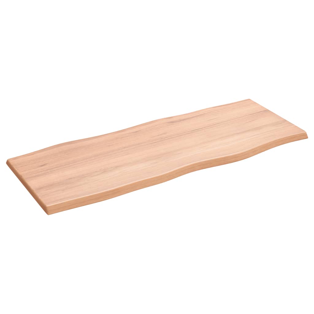 Countertop, light brown, 100x40x2cm, solid oak