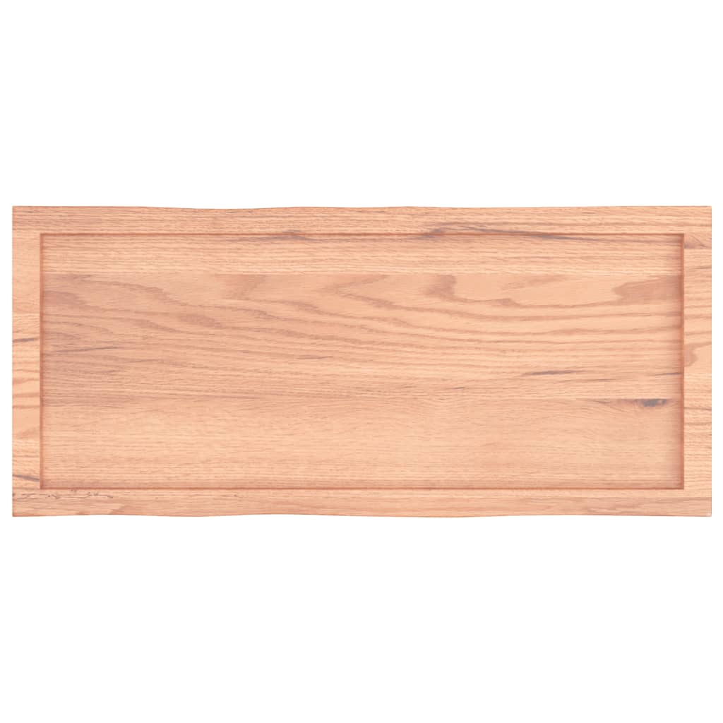 Stalviršis, šviesiai rudas, 100x40x(2-4) cm, medienos masyvas