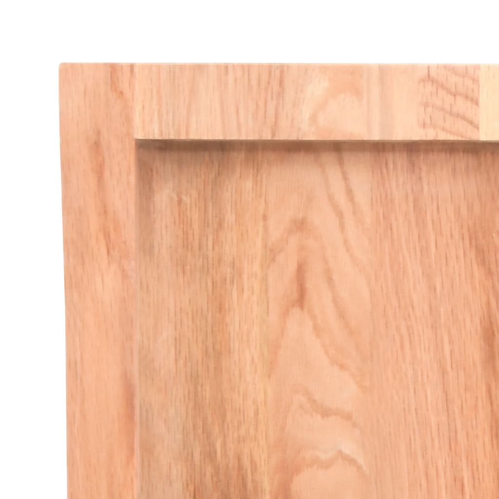 Stalviršis, šviesiai rudas, 120x60x(2-6) cm, medienos masyvas