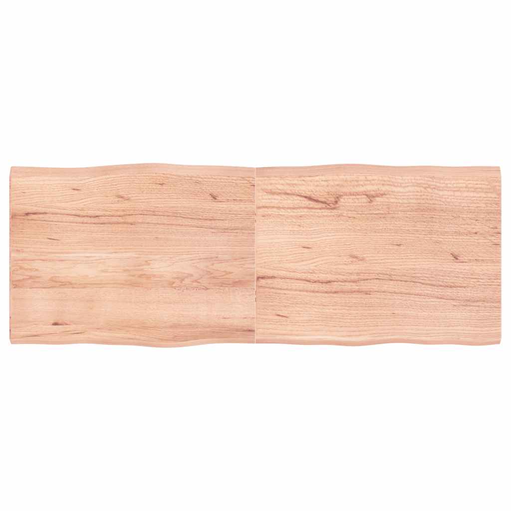 Stalviršis, šviesiai rudas, 160x60x(2-4) cm, medienos masyvas