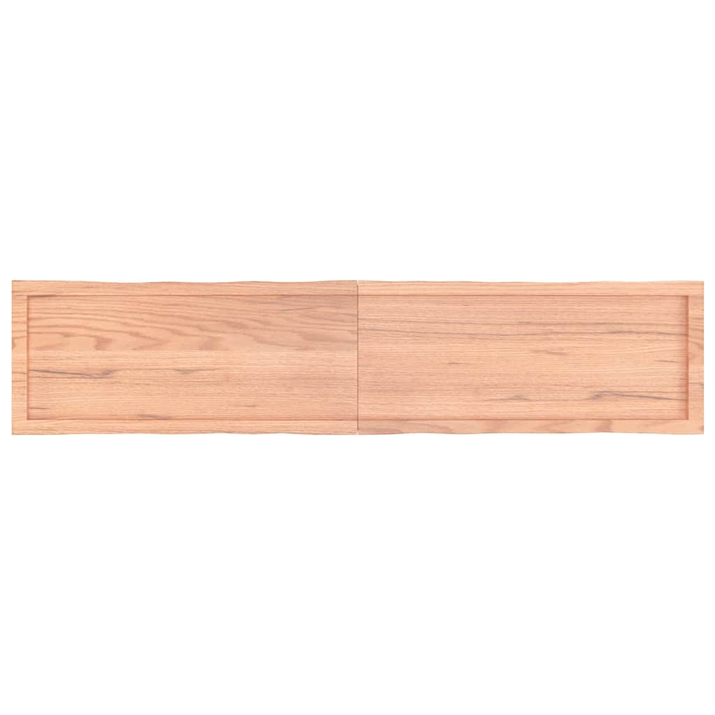 Stalviršis, šviesiai rudas, 180x40x(2-4) cm, medienos masyvas