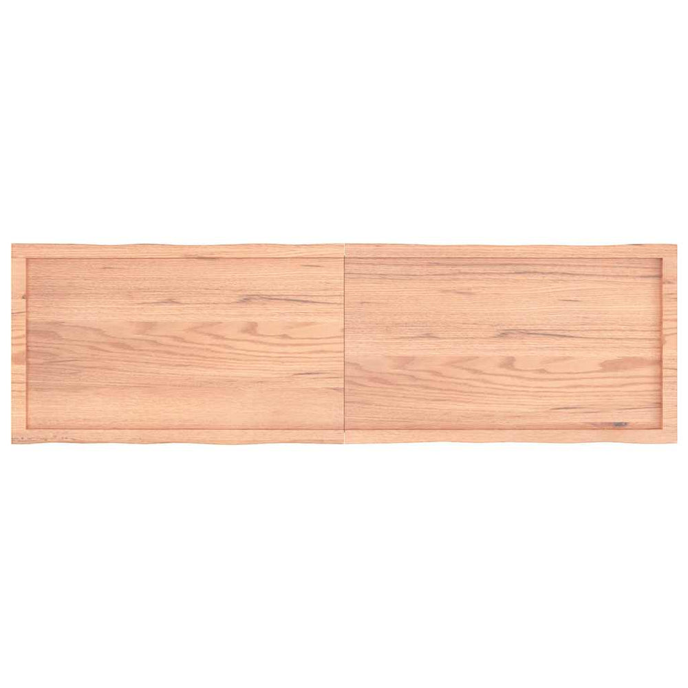 Stalviršis, šviesiai rudas, 180x50x(2-4) cm, medienos masyvas