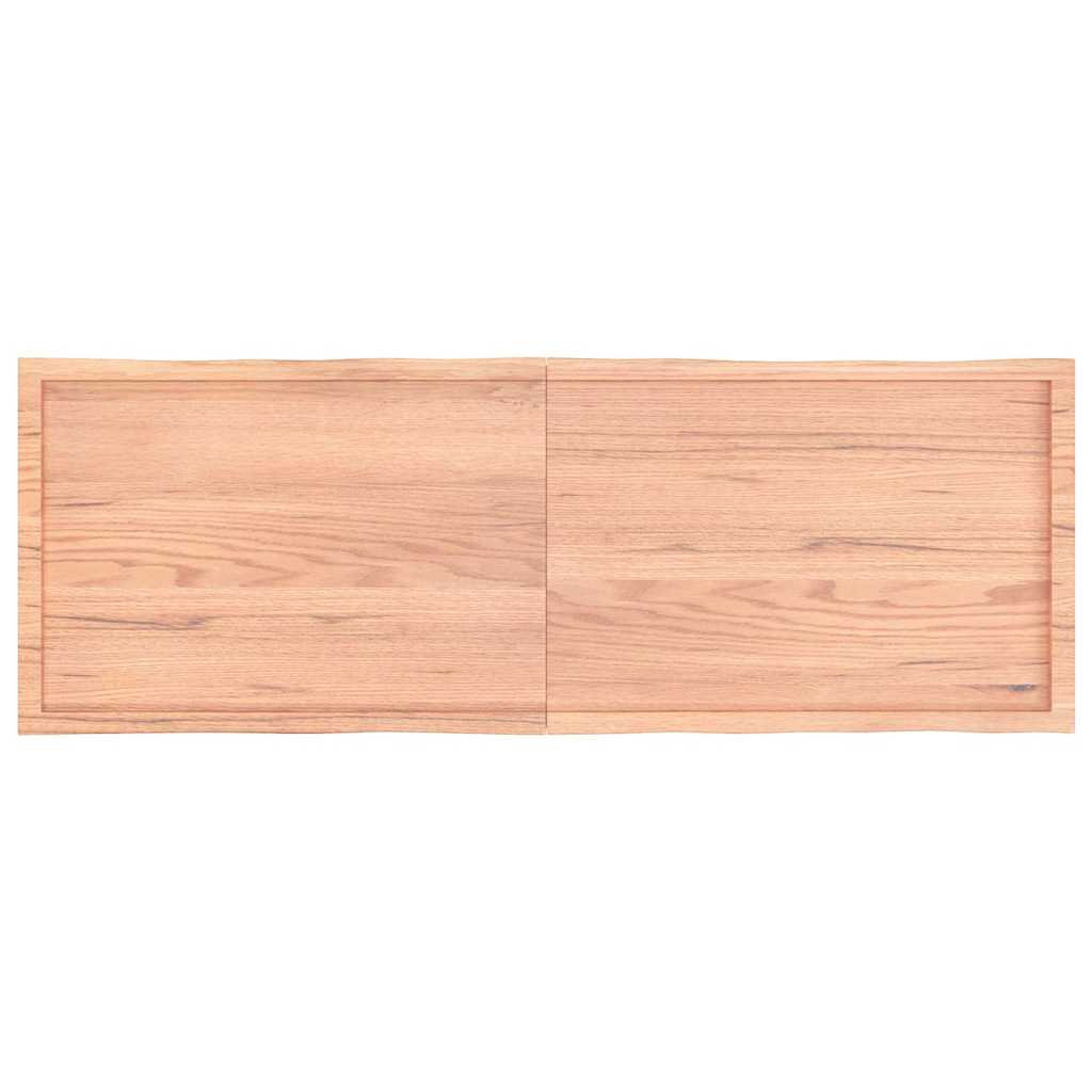Stalviršis, šviesiai rudas, 180x60x(2-4) cm, medienos masyvas