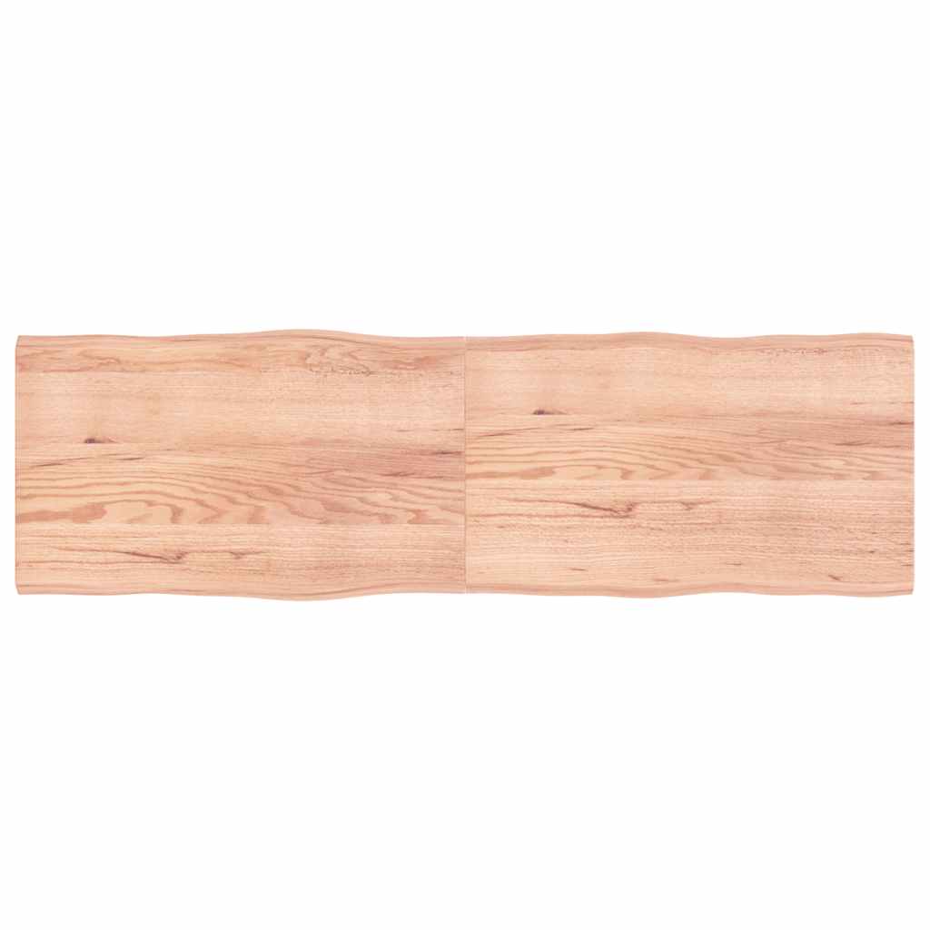 Virsma, gaiši brūna, 200x60x(2-4) cm, masīvkoks