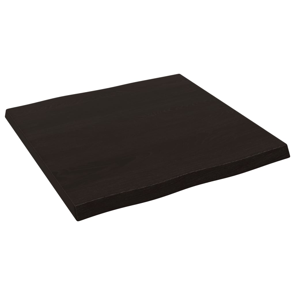 Virsma, tumši brūna, 60x60x(2-4) cm, masīvkoks