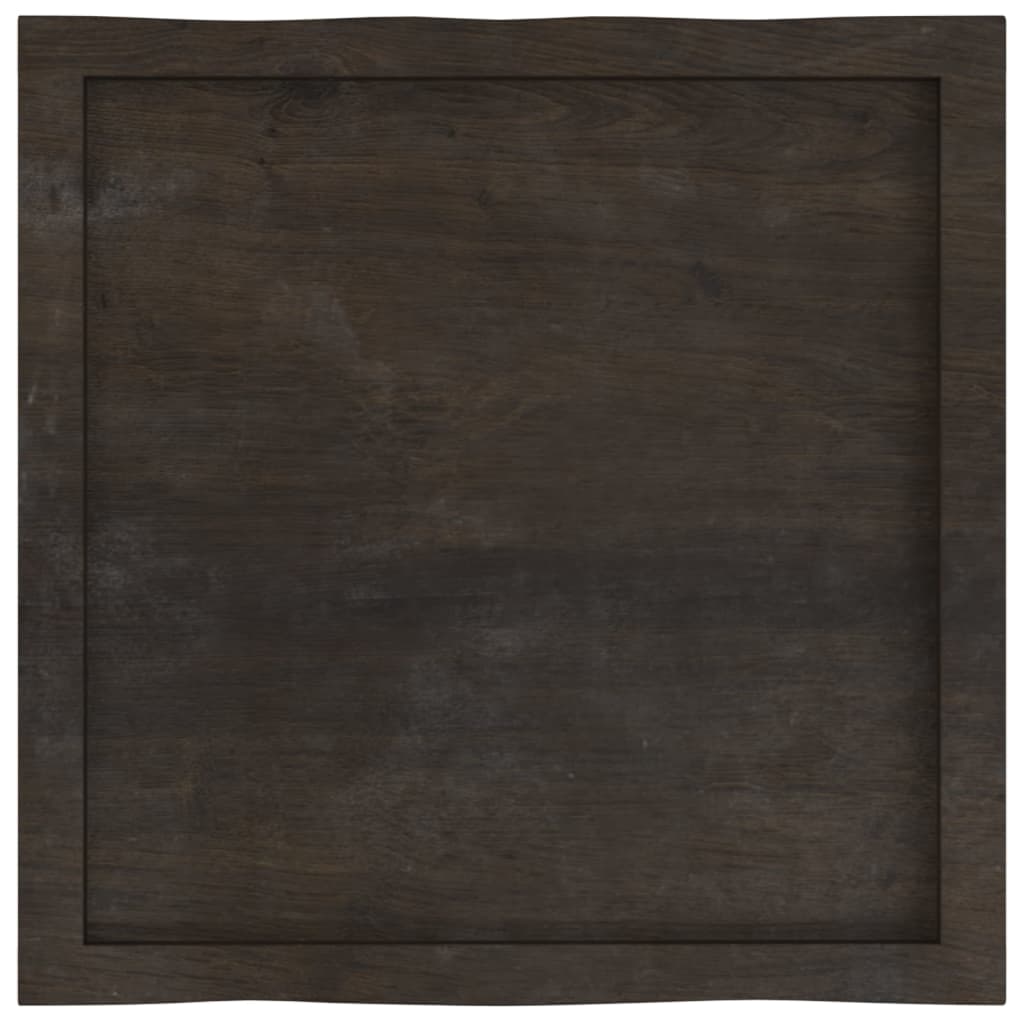 Virsma, tumši brūna, 60x60x(2-4) cm, masīvkoks