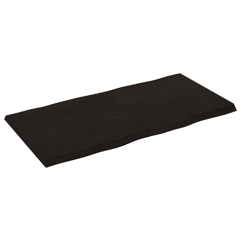 Virsma, tumši brūna, 120x60x(2-4) cm, masīvkoks