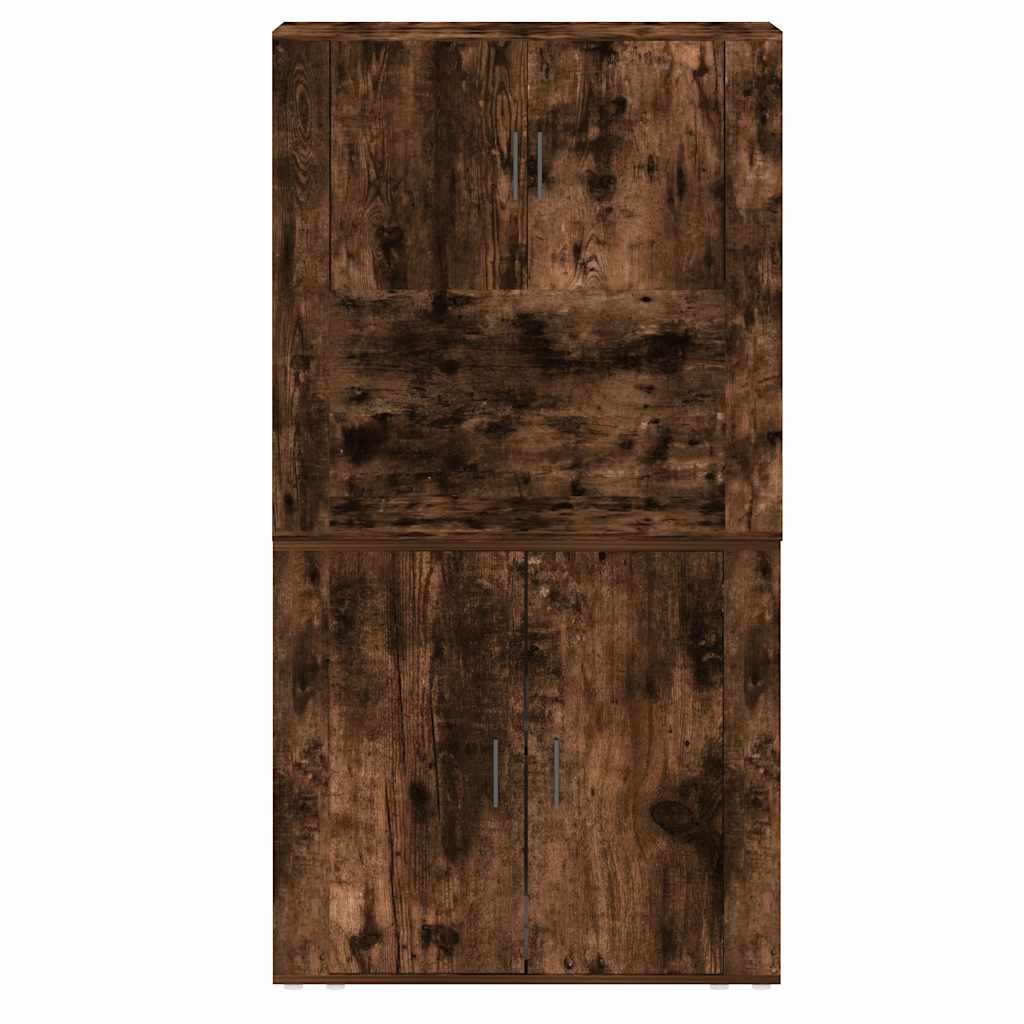 Chest of drawers, smoky oak color, engineered wood