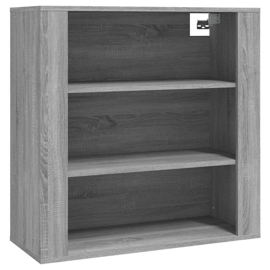 Chest of drawers, grey oak finish, engineered wood