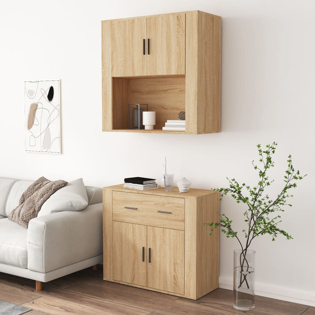 Chest of drawers, Sonoma oak color, engineered wood