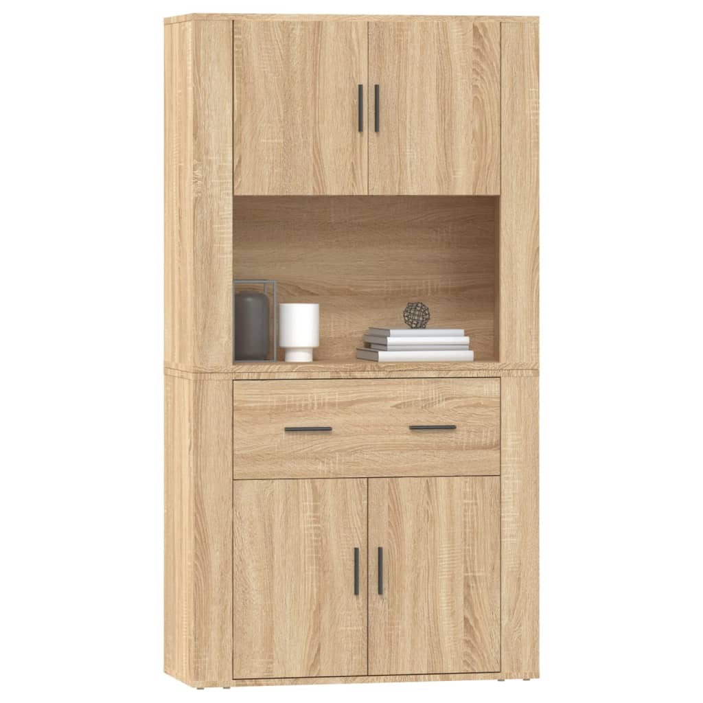 Chest of drawers, Sonoma oak color, engineered wood