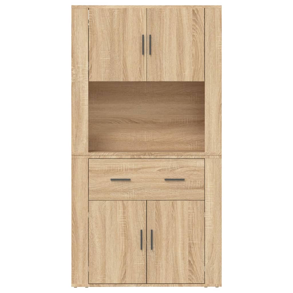 Chest of drawers, Sonoma oak color, engineered wood