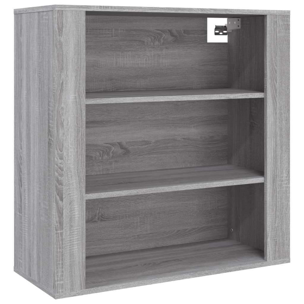 Chest of drawers, grey oak finish, engineered wood