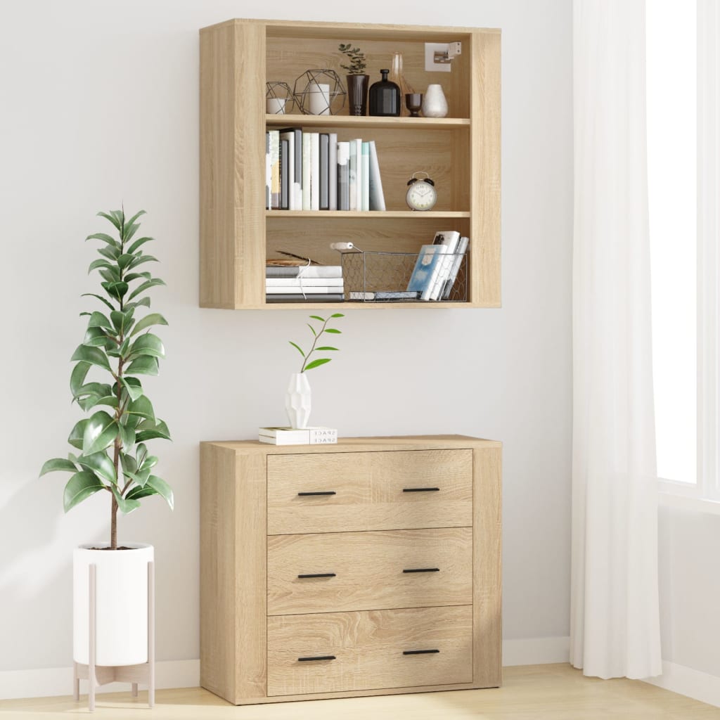 Chest of drawers, Sonoma oak color, engineered wood