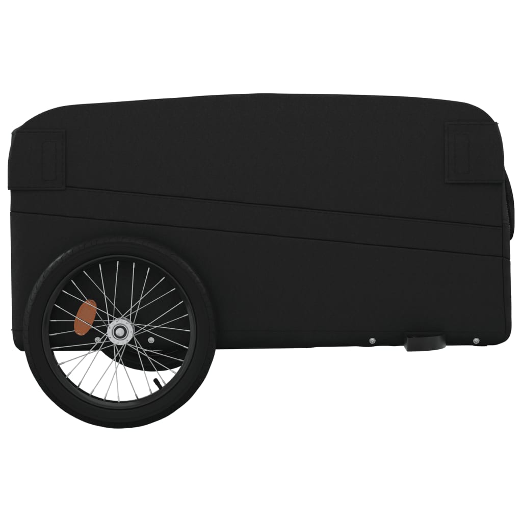 Velosipēdu piekabe, melnā krāsā, 45kg, dzelzs