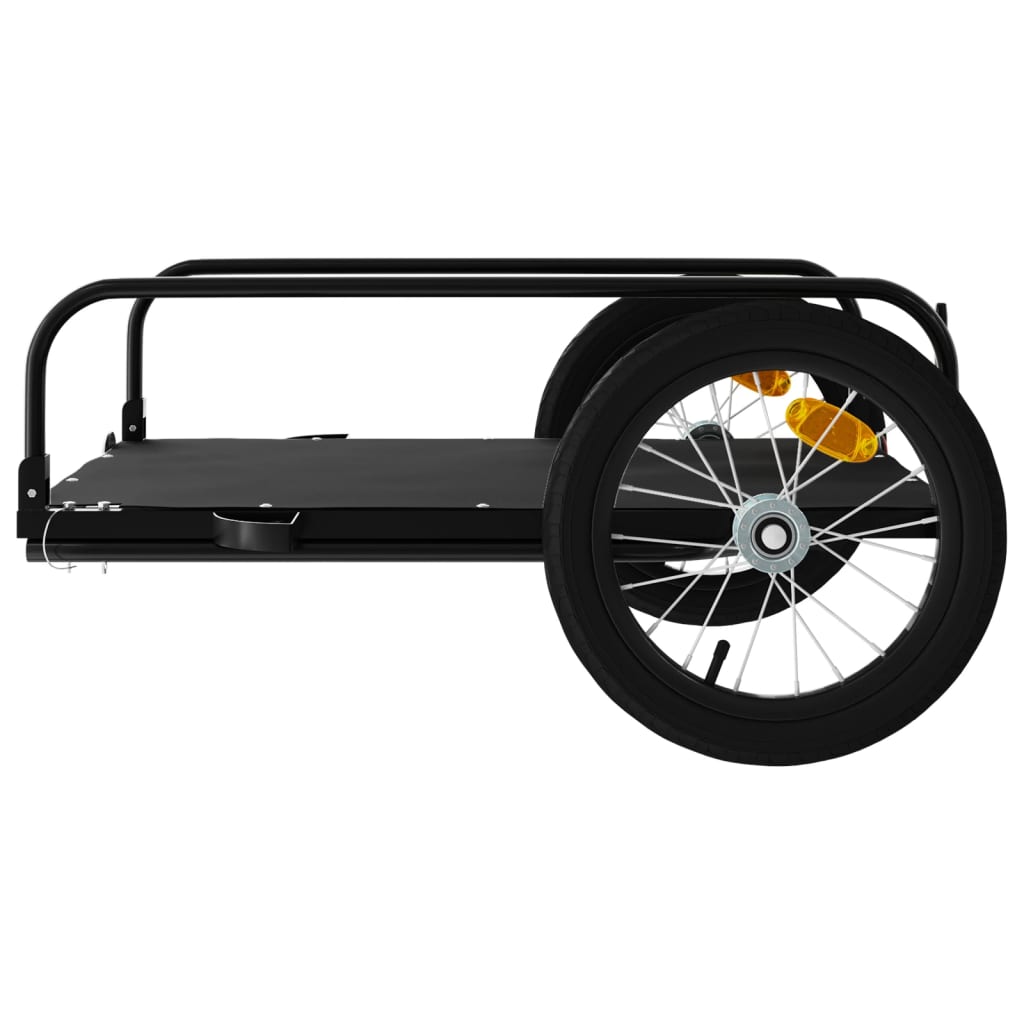 Velo piekabe, melna, 126x63x34cm, dzelzs
