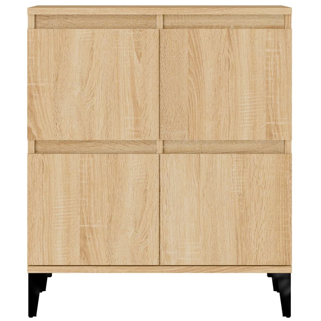 Sideboards, 2 pcs., oak, 60x35x70cm, treated wood