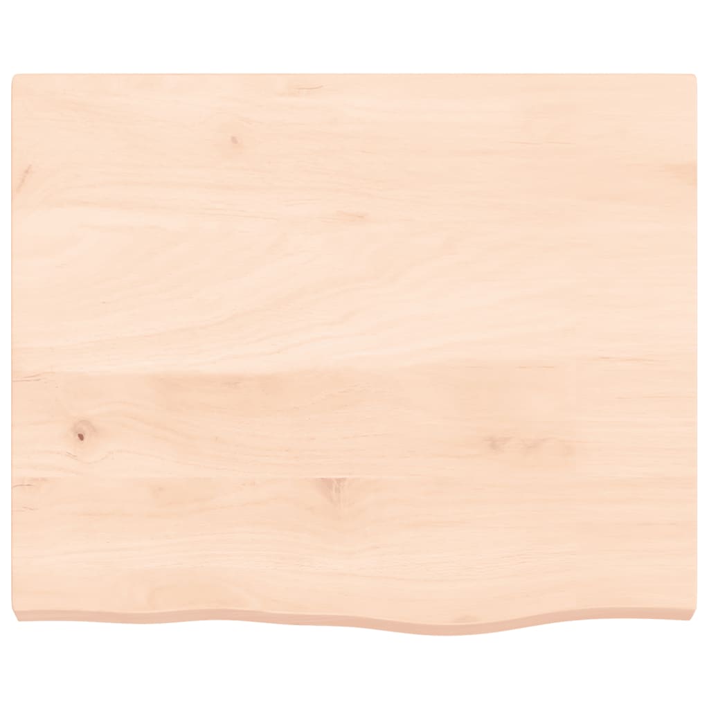 Stalviršis, 60x50x(2-4)cm, neapdorotas ąžuolo medienos masyvas