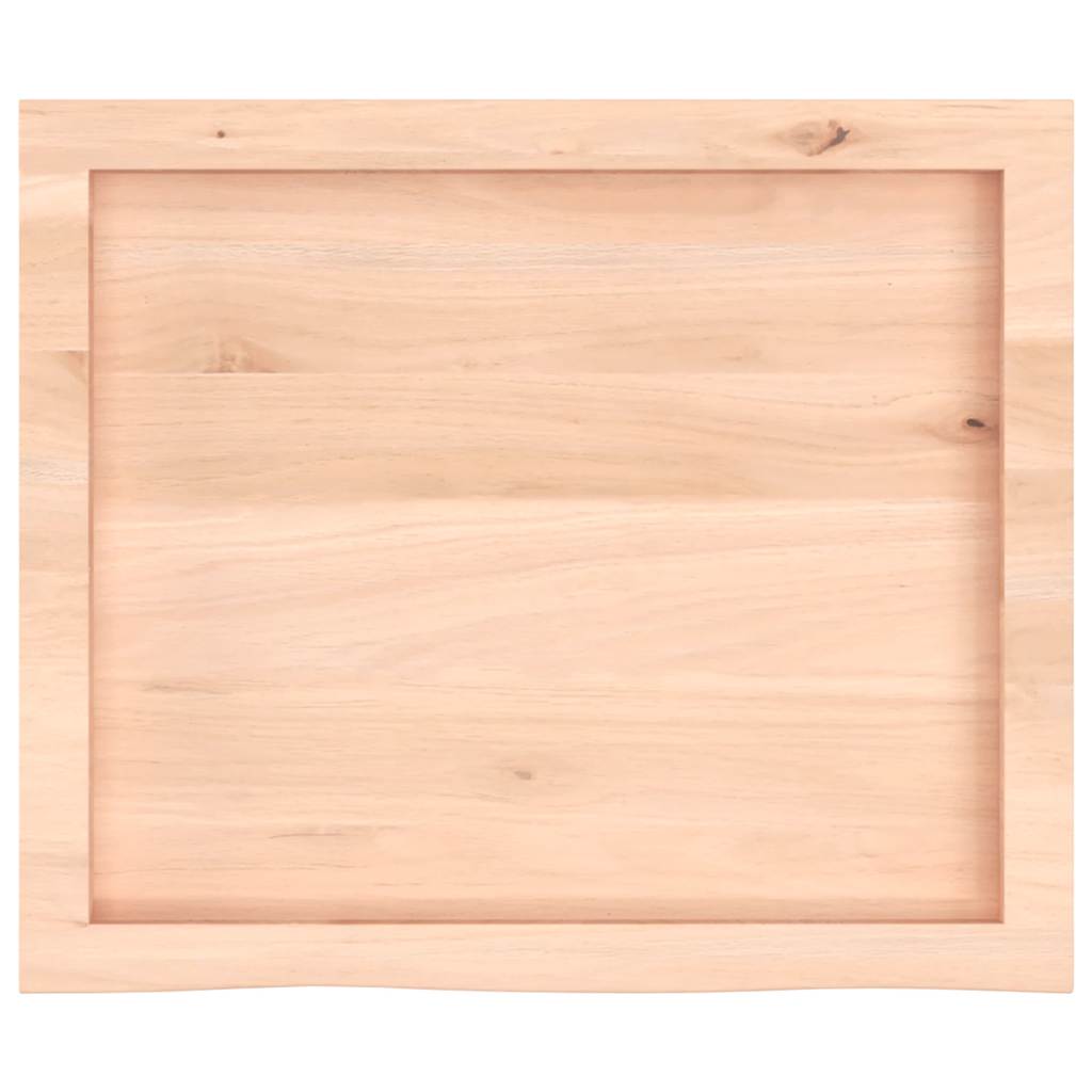 Stalviršis, 60x50x(2-4)cm, neapdorotas ąžuolo medienos masyvas