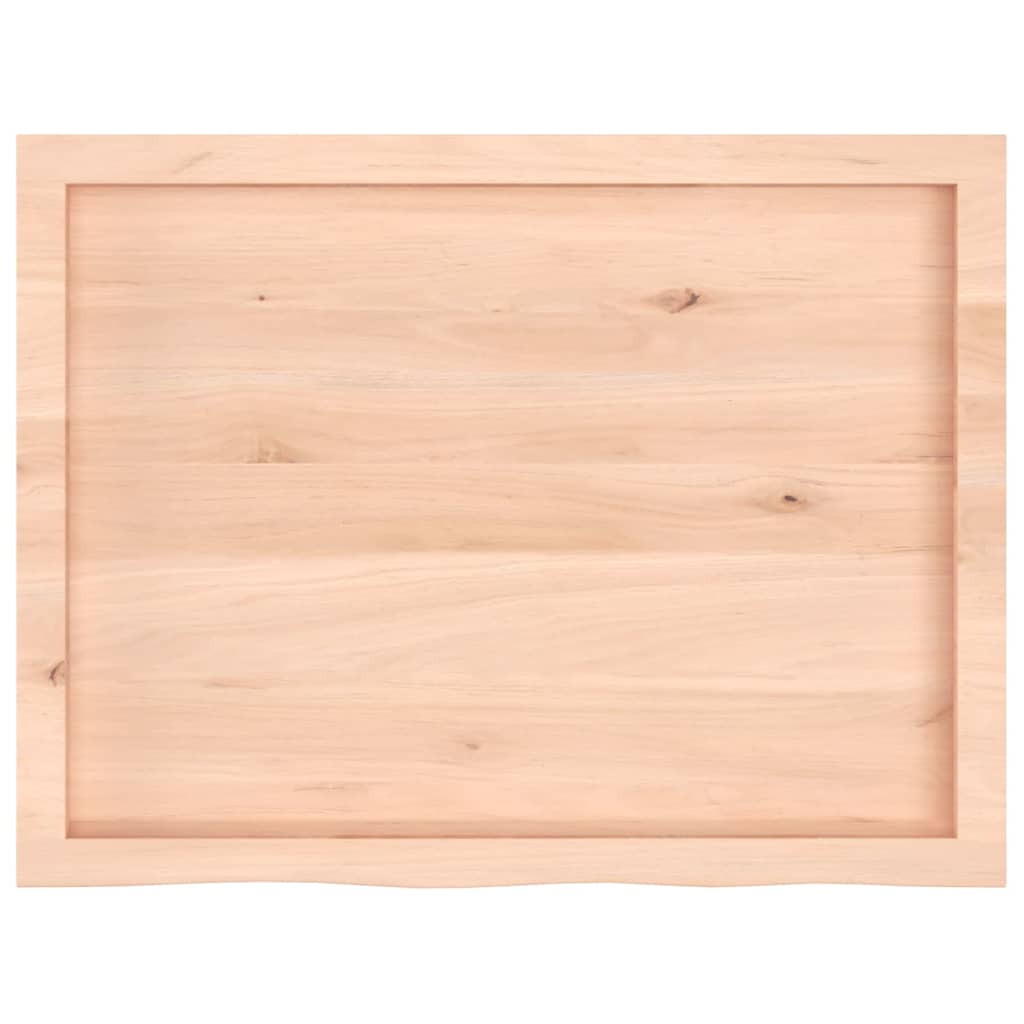 Stalviršis, 80x60x(2-4)cm, neapdorotas ąžuolo medienos masyvas