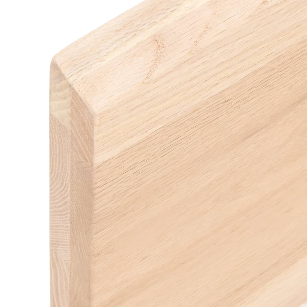 Stalviršis, 80x60x(2-4)cm, neapdorotas ąžuolo medienos masyvas