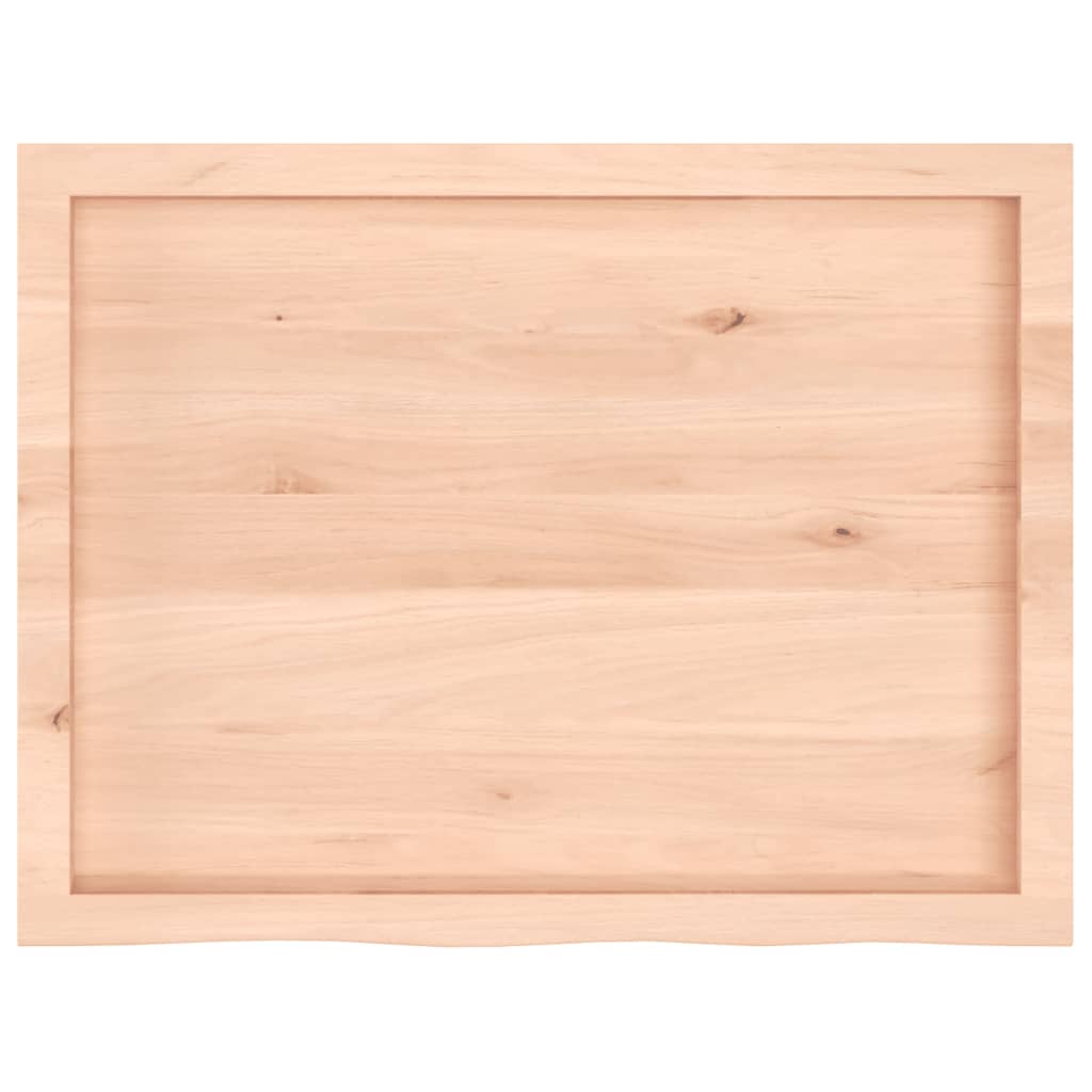 Stalviršis, 80x60x(2-6)cm, neapdorotas ąžuolo medienos masyvas