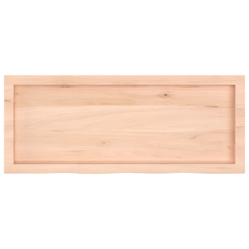 Stalviršis, 100x40x(2-4)cm, neapdorotas ąžuolo medienos masyvas