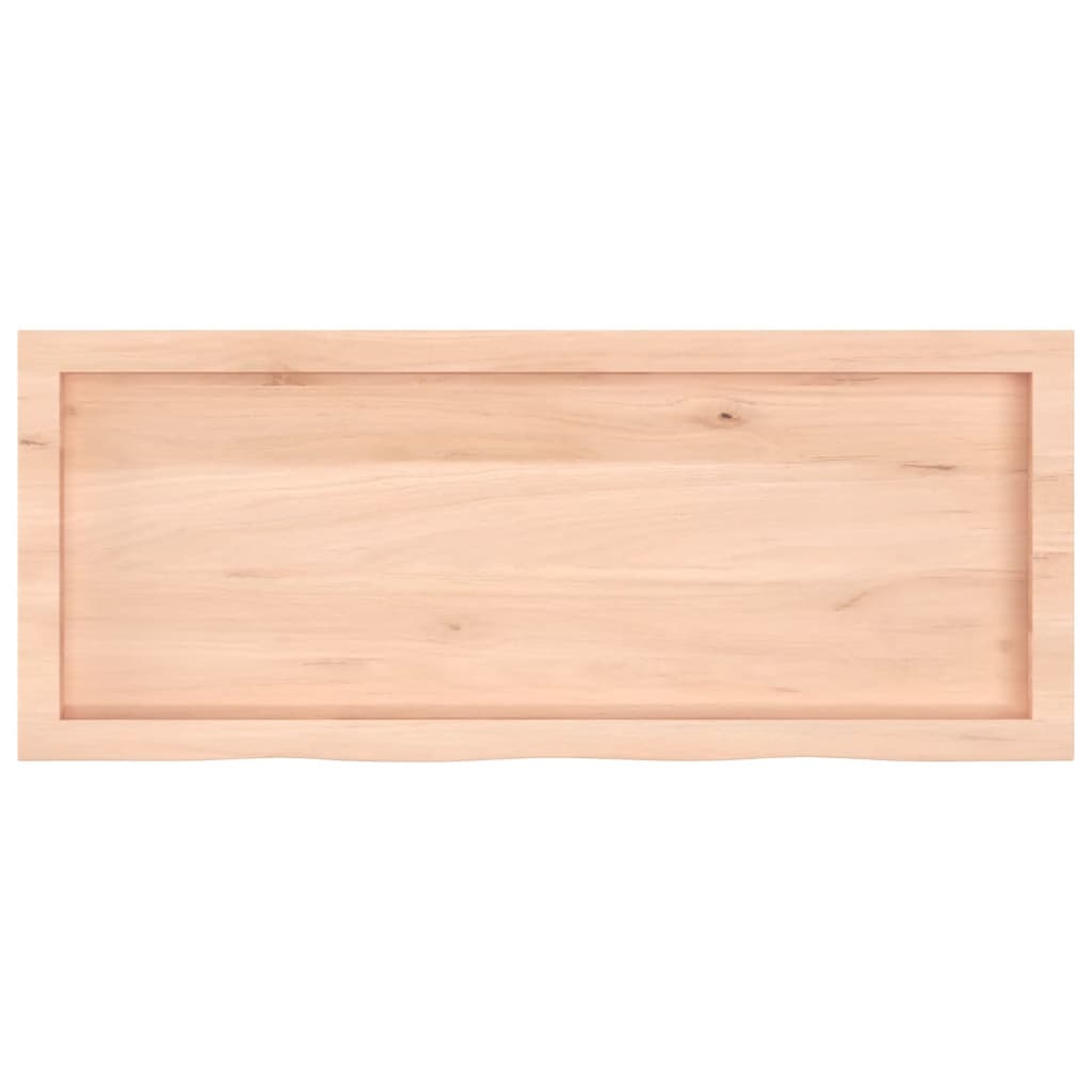 Stalviršis, 100x40x(2–6)cm, neapdorotas ąžuolo medienos masyvas