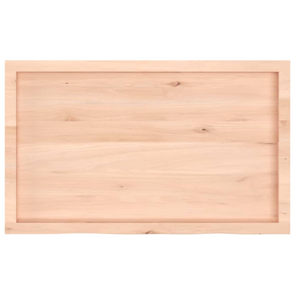 Stalviršis, 100x60x(2-4)cm, neapdorotas ąžuolo medienos masyvas
