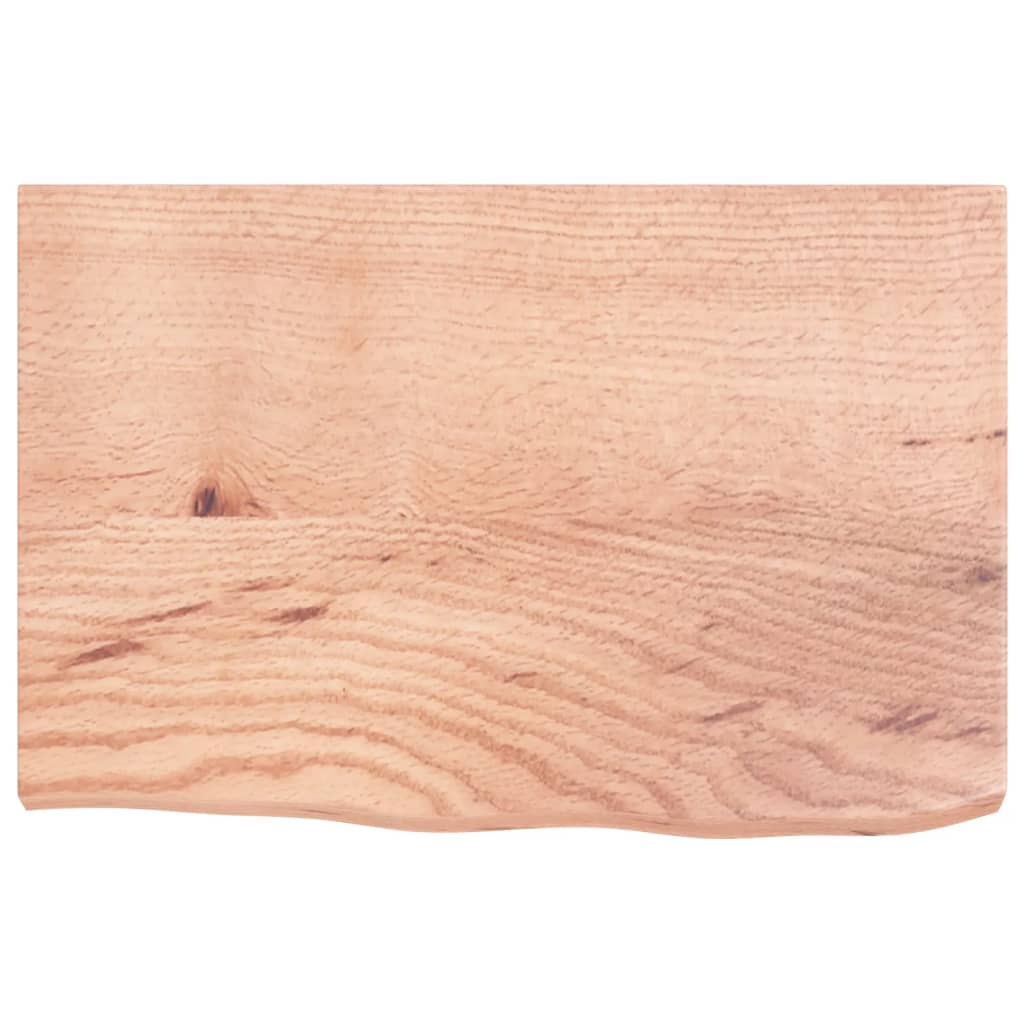 Stalviršis, šviesiai rudas, 60x40x(2-4) cm, medienos masyvas