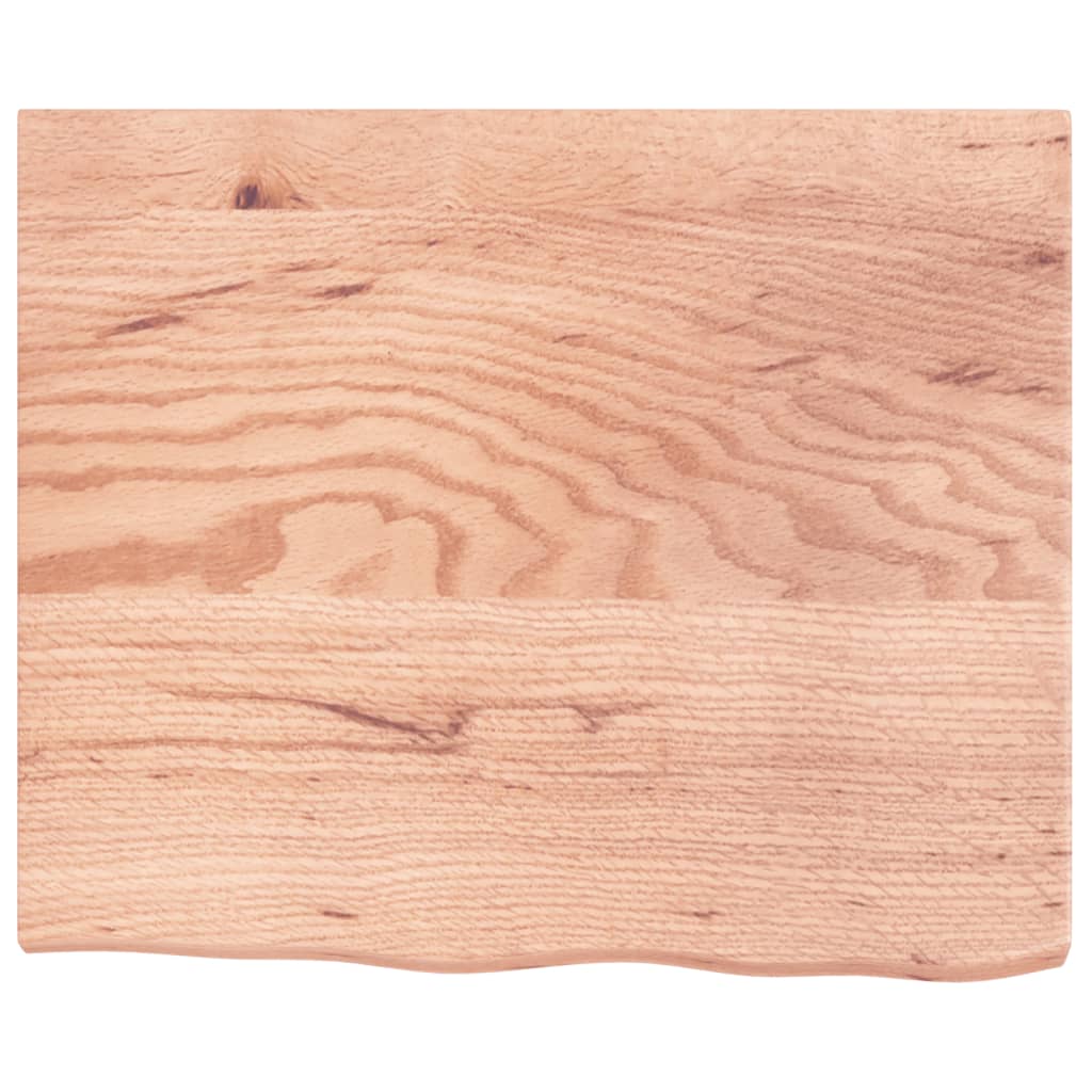 Stalviršis, šviesiai rudas, 60x50x(2-4) cm, medienos masyvas