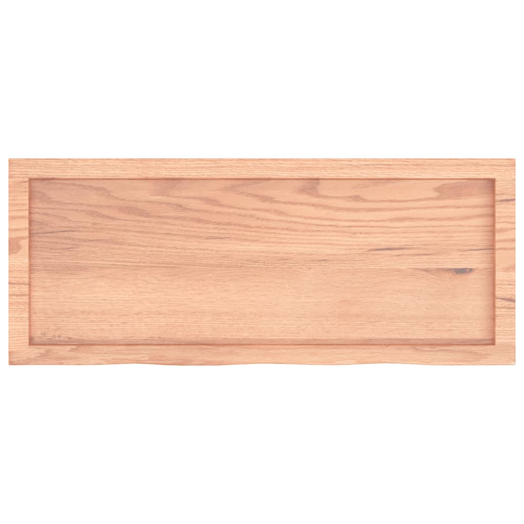 Virsma, gaiši brūna, 100x40x(2-4) cm, masīvkoks