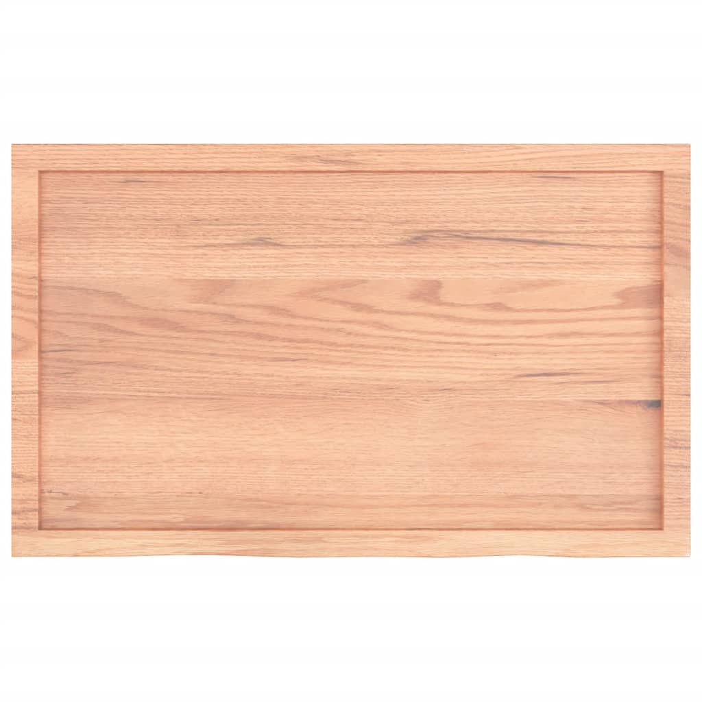 Stalviršis, šviesiai rudas, 100x60x(2-4) cm, medienos masyvas