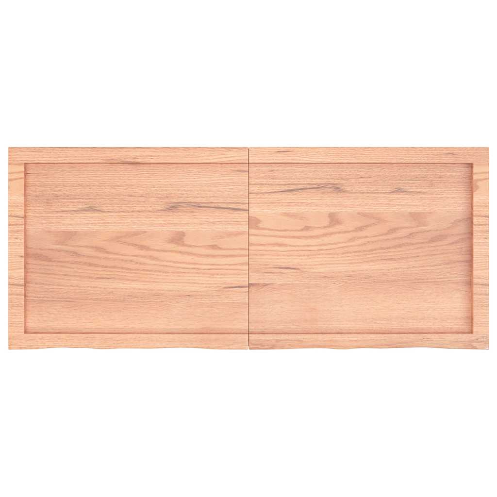 Virsma, gaiši brūna, 120x50x(2-4) cm, masīvkoks