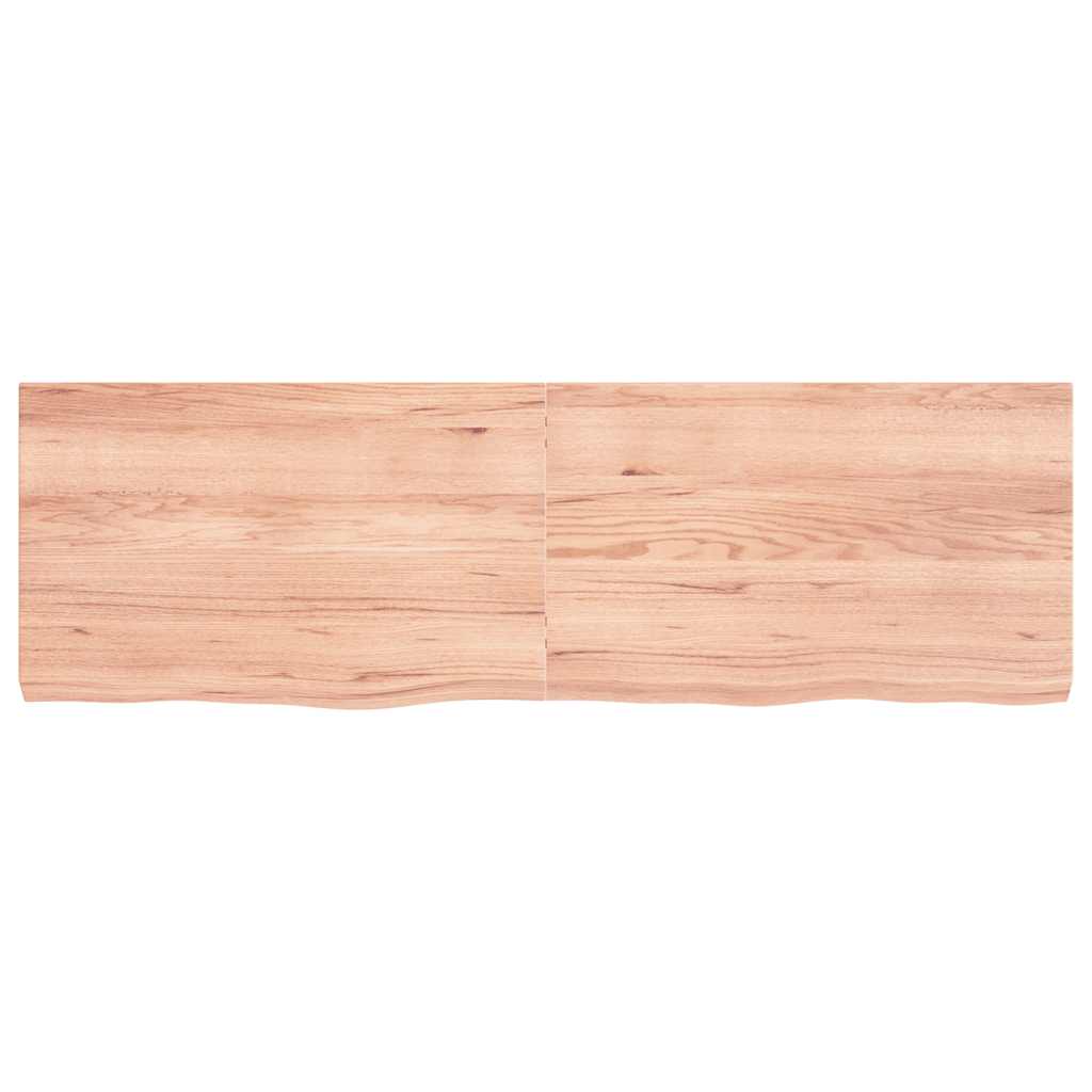 Virsma, gaiši brūna, 160x50x(2-6) cm, masīvkoks