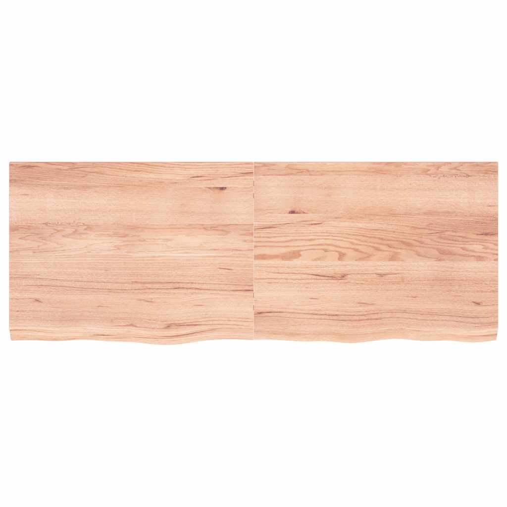 Stalviršis, šviesiai rudas, 160x60x(2-4) cm, medienos masyvas