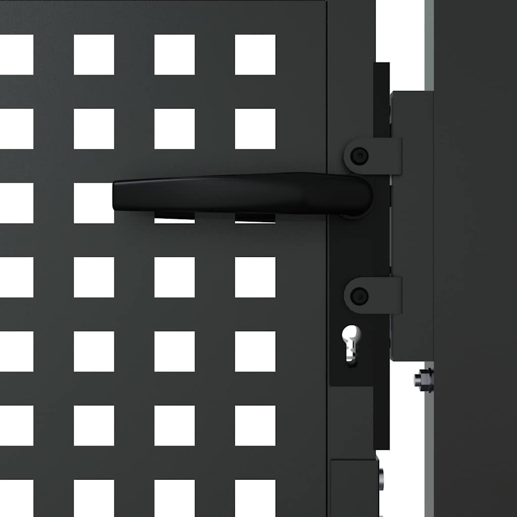 Garden gate, anthracite, 100x175 cm, steel