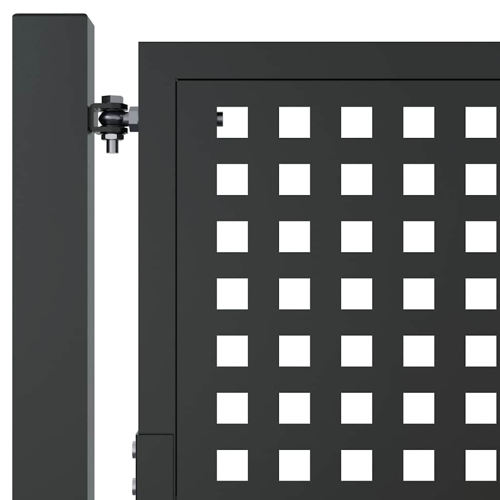 Garden gate, anthracite, 100x175 cm, steel