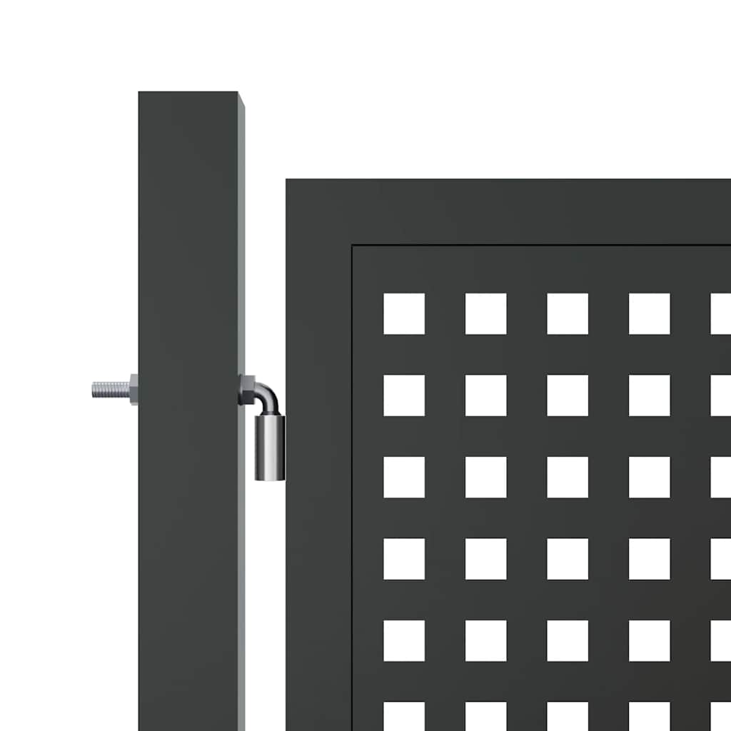 Sodo vartai, antracito spalvos, 400x125 cm, plienas