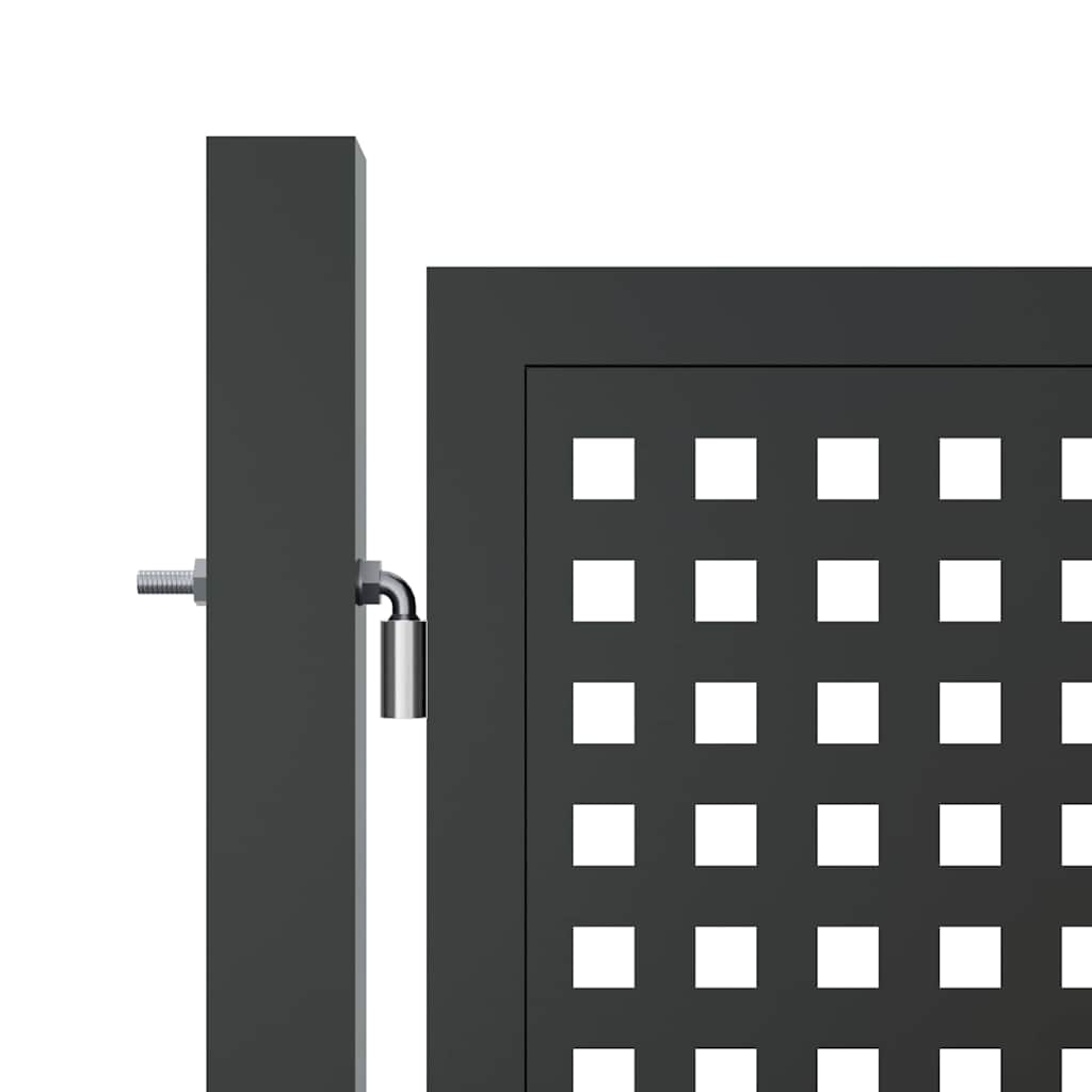 Dārza vārti, antracīta krāsā, 400x125 cm, tērauds