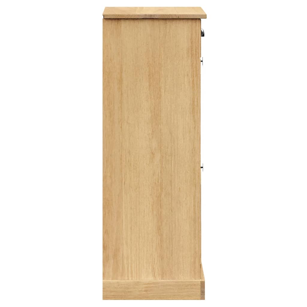 Apavu skapis VIGO, 60x35x96cm, priedes masīvkoks
