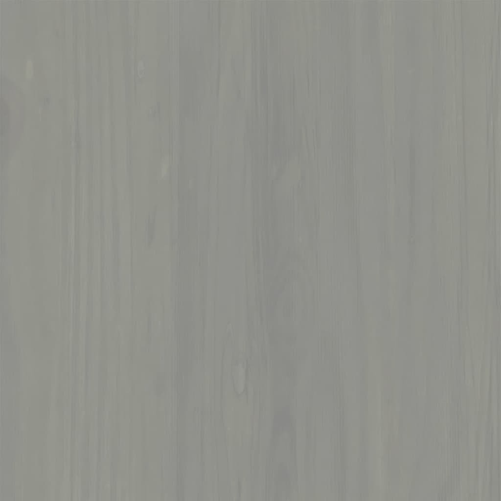 Apavu soliņš VIGO, pelēks, 106x35x45cm, priedes masīvkoks